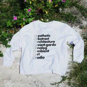 Sweatshirt Off-White Aesthetic – Édition exclusive A-Records