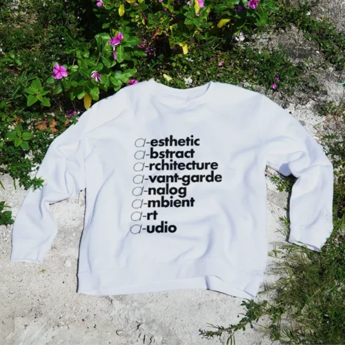 Sweatshirt Off-White Aesthetic – Édition exclusive A-Records
